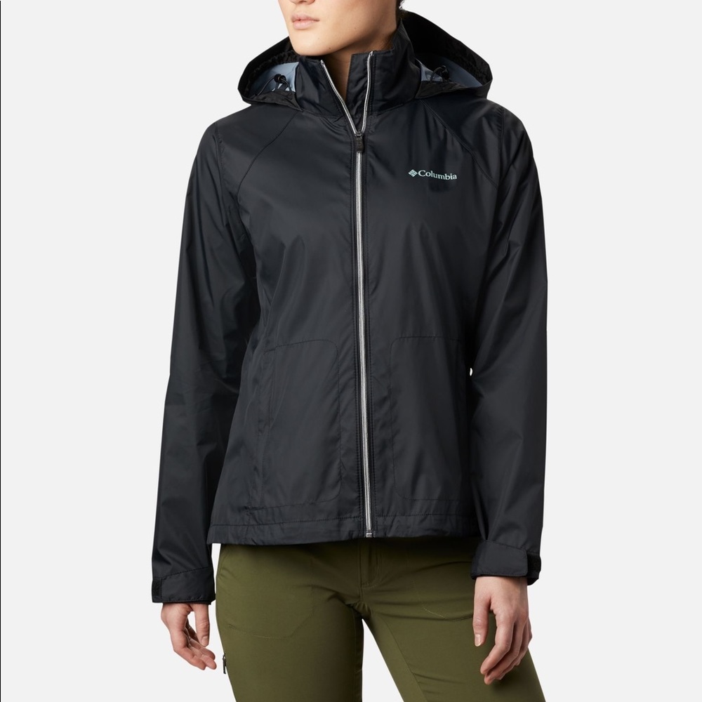 Columbia Switchback III Jacket SMALL (Unworn w/o tag) Black windbreaker